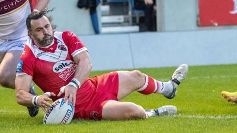 Rhys Williams had scored one try for Salford Red Devils in Super League this season prior to his brace of tries against Castleford Tigers on Friday