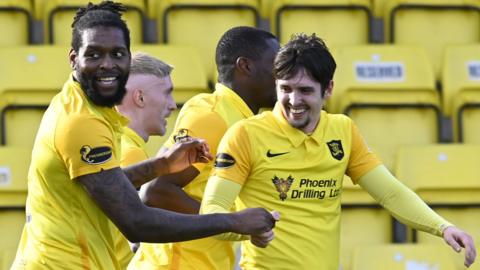 Livingston celebrate