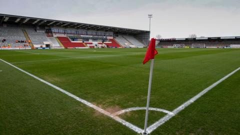 Morecambe are 22nd in League One and three points adrift of safety with seven games to play