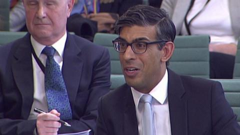 Rishi Sunak at the Liaison Committee in March 2023