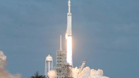 Falcon Heavy launch