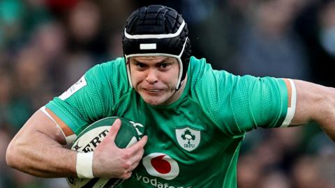 Ireland second row James Ryan