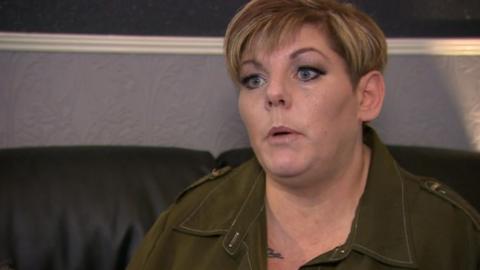 Jo Jukes, army widow campaiging for extra help from MOD