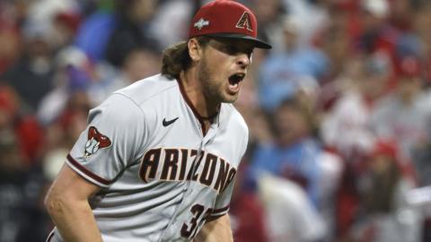 Arizona Diamondbacks pitcher Kevin Ginkel