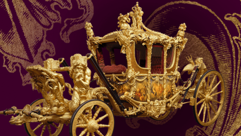 Illustration of the Gold State Coach