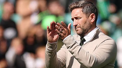 Lee Johnson replaced Scott Brown as manager of Fleetwood Town shortly after his sacking by Scottish Premiership side Hibernian