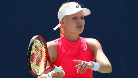 British number three tennis player Harriet Dart