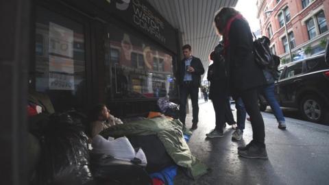 Andy Burnham meets rough sleepers