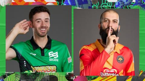 Southern Brave's James Vince and Birmingham Phoenix's Moeen Ali