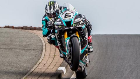 Michael Dunlop in action