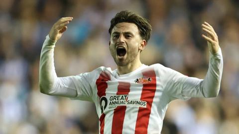 Patrick Roberts celebrates