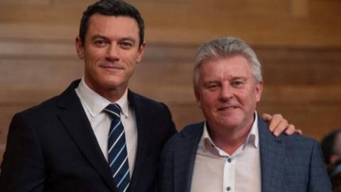 Luke Evans and Steve Wilkins