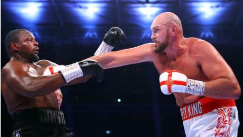 Dillian Whyte and Tyson Fury