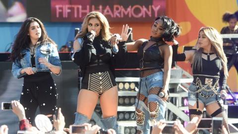 Fifth Harmony performing