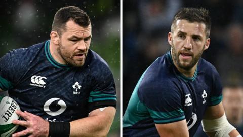 Cian Healy has been ruled out of Ireland's World Cup squad by injury but Ulster centre Stuart McCloskey is included