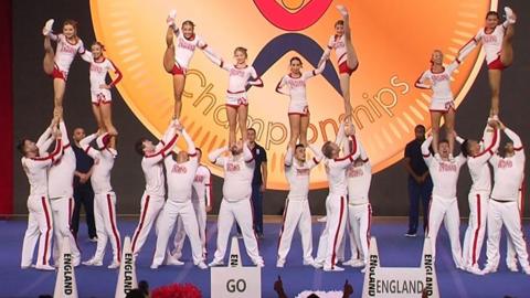 England's Coed Elite cheer team tells us what got them to their gold medal