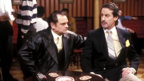 David Jason and John Challis