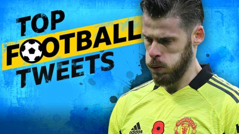 Top Football Tweets: David de Gea