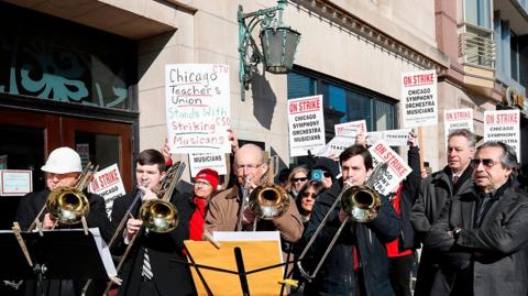 Chicago Symphony Orchestra on strike
