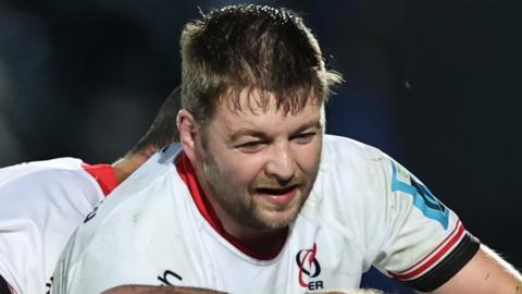 Iain Henderson in action against Leinster earlier this month