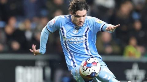 Coventry City midfielder Callum O'Hare