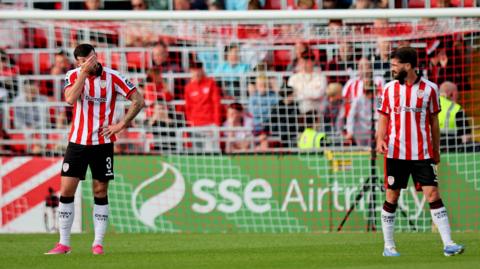 P Mclean looking dejected