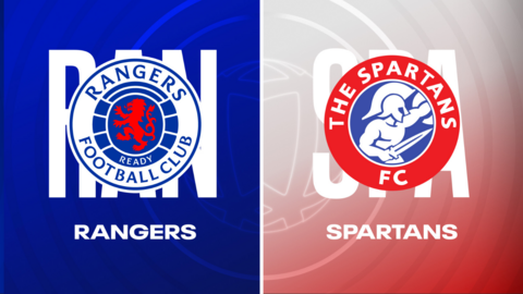 Rangers and Spartans badges