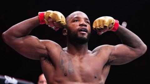 Leon Edwards before his fight against Belal Muhammad in July
