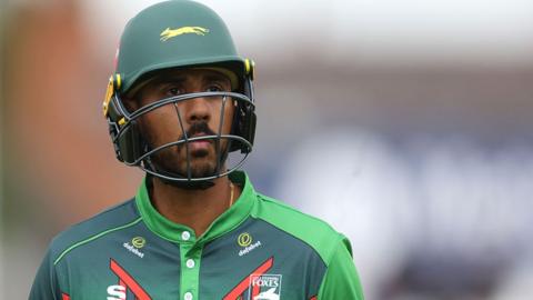 Leicestershire Foxes' Rishi Patel