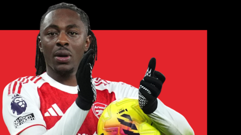 Arsenal forward Eberechi Eze