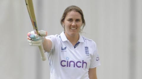 Nat Sciver-Brunt celebrates her century