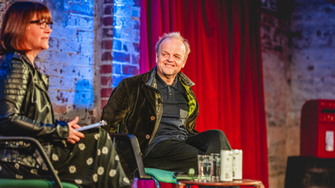 Actor Toby Jones sat in a Q&A with Deborah McAndrew