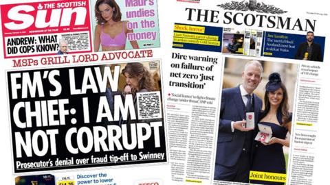 Front pages