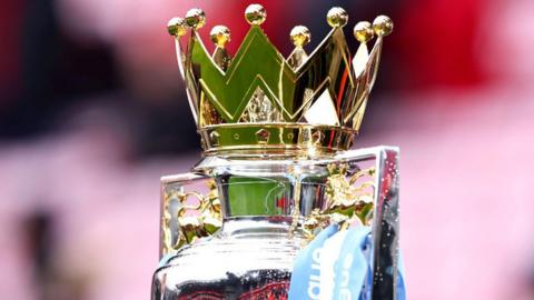 Premier League trophy