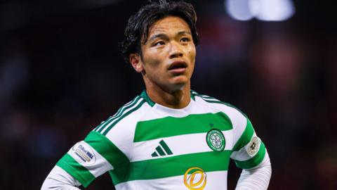 Celtic midfielder Reo Hatate