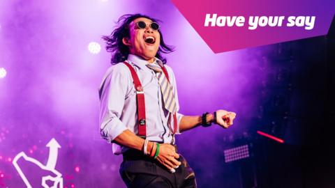 Photo of competitor Yuta Sudo – Sudo-chan in the Air Guitar World Championships