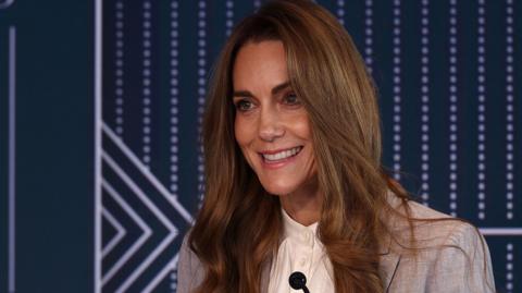 Catherine, Princess of Wales, speaking at a Future Workforce Summit in the City of London