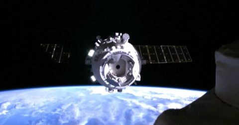 Shenzhou 22 spacecraft arrives at China's Tiangong space station.