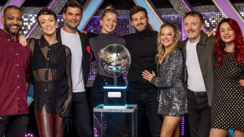 JB Gill and Lauren Oakley, Aljaž Škorjanec and Tasha Ghouri, Vito Coppola and Sarah Hadland, Chris McCausland and Dianne Buswell