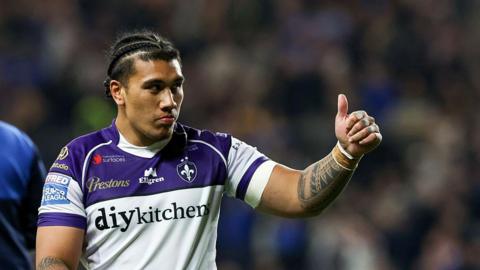 Wakefield Trinity's Tray Lolesio 