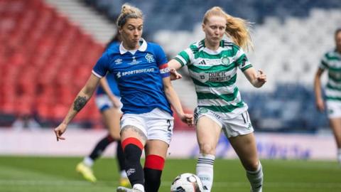 Rangers v Celtic at Hampden Park