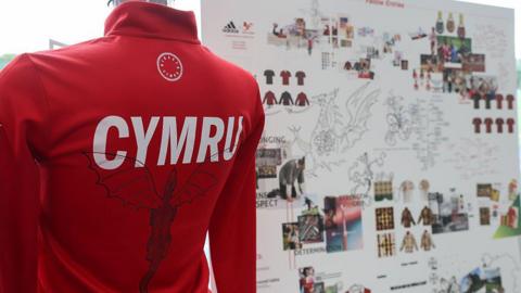 Team Wales' Commonwealth Games jersey