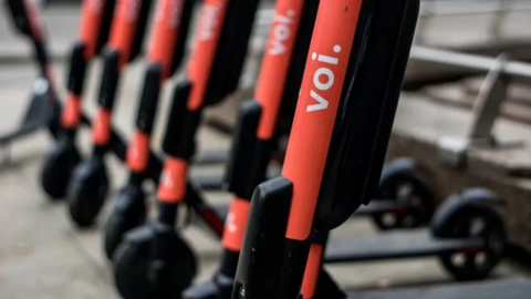 Voi e-scooters