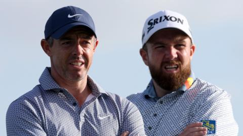 Rory McIlroy and Shane Lowry