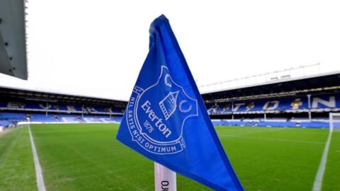 Everton corner flag