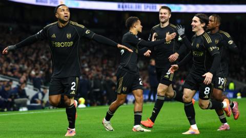 Fulham celebrate