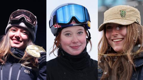 (L-R) Zoe Atkin, Kirsty Muir, Mia Brookes