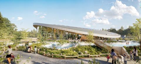 A view of how the park might look