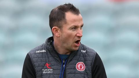 Former Tyrone coach and current Clonoe boss Kevin Madden
