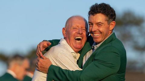 Rory McIlroy and Gerry McIlroy
